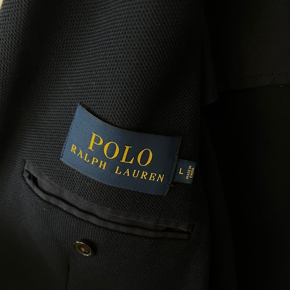 Polo Ralph Lauren Blue Casual Blazer | (L) - Picture 4 of 5